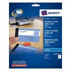 Avery Quick & Clean Business Card Double Sided Inkjet 