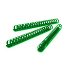 Partner 10mm Comb Binding Rings, 100/box, Green