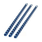 Partner Comb Binding Rings 6mm, 100pcs/Box, Blue