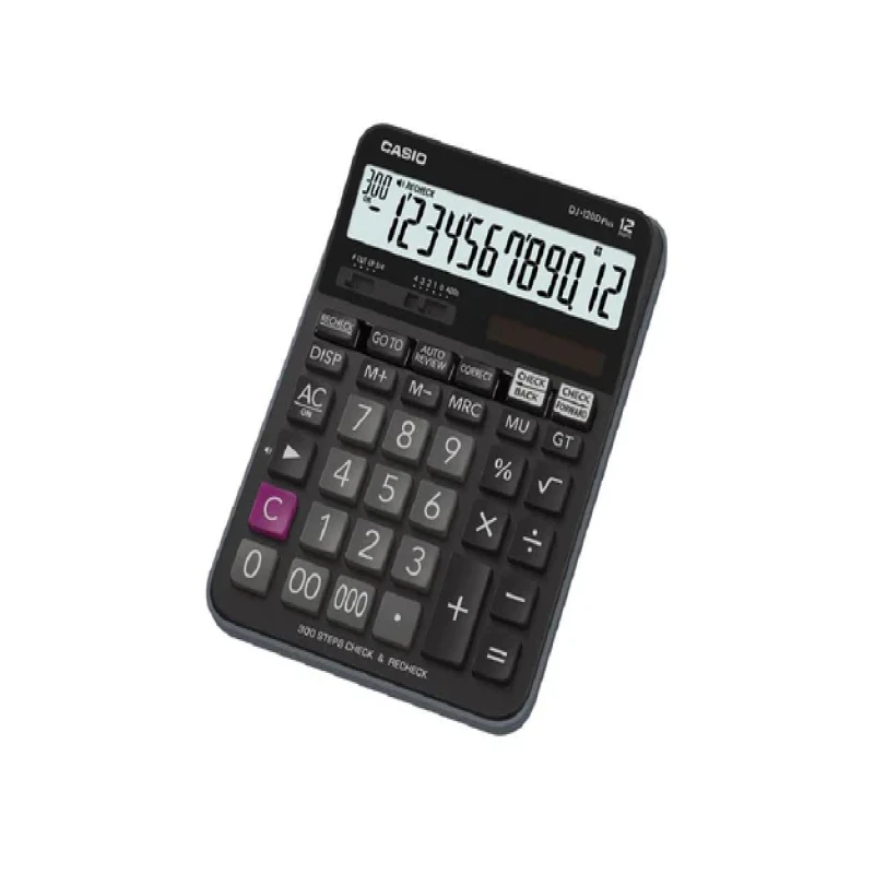 Top Product,New Product,CASIO DJ-120D Plus, 12 Digits Check Calculator