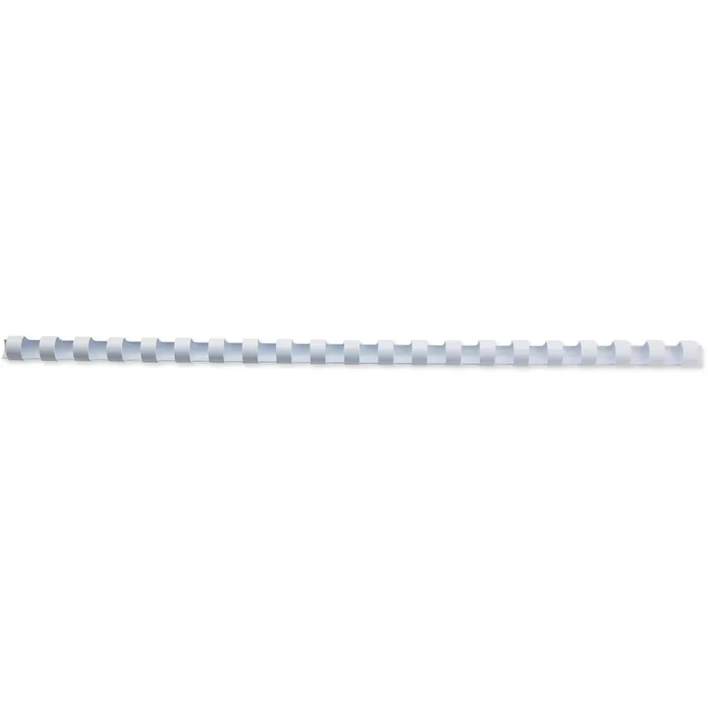 Top Product,New Product,GBC CombBind Binding Combs, 8 mm, 45 Sheet Capacity, A4, 21 Ring, White, Pack of 100-4028194