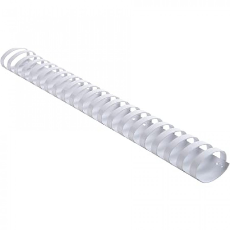 Top Product,New Product,GBC CombBind Binding Combs, 14 mm, 125 Sheet Capacity, A4, 21 Ring, White, Pack of 100-4028198