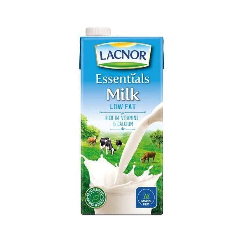 Lacnor Milk ,-NDS-M4422,Lacnor Milk Low Fat 1Litre