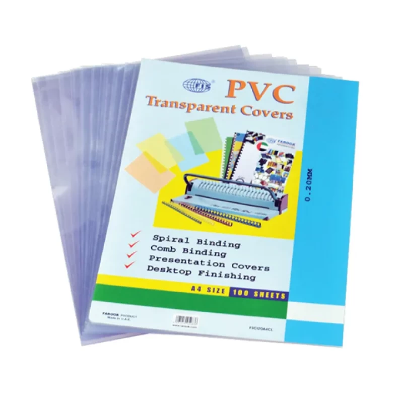 Binding Sheet A3 PVC