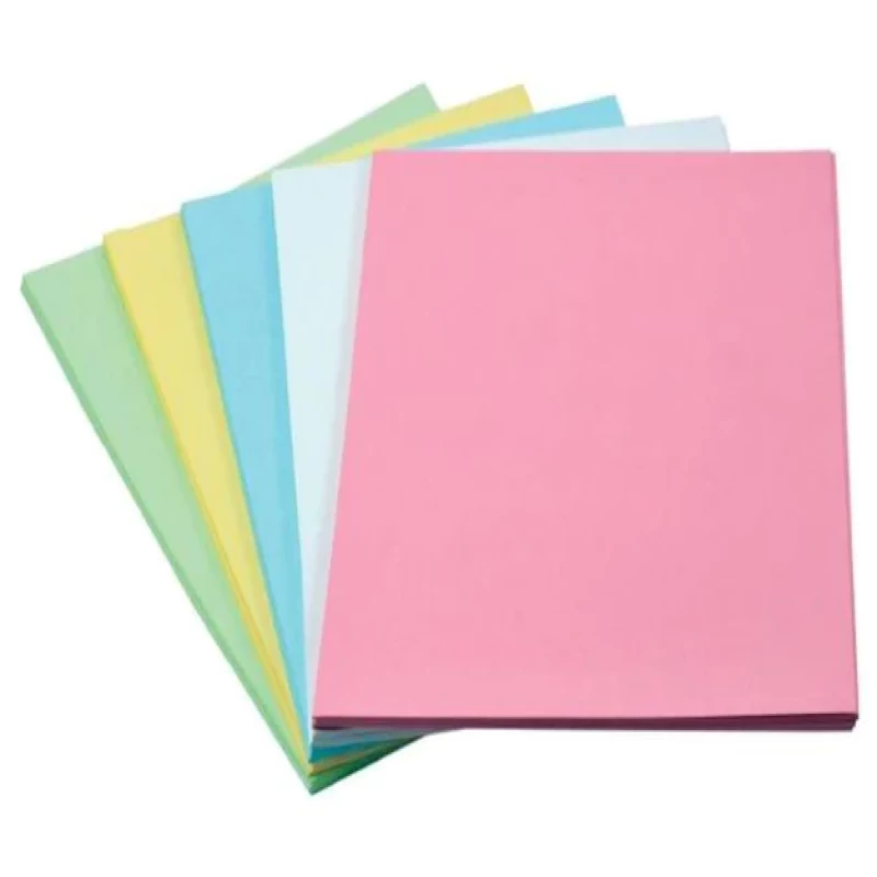  Bristol Board, A4, 300gsm, 50/pack, Assorted Colors