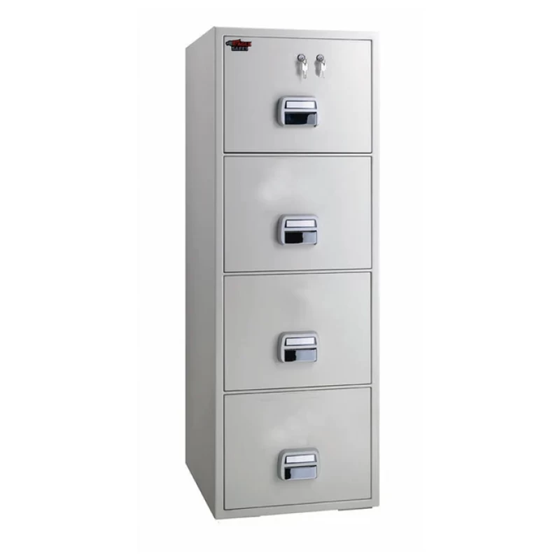 Eagle SF-750-4TKX Fire Resistant Filing Cabinet, 4 Drawers, 2 Key Lock