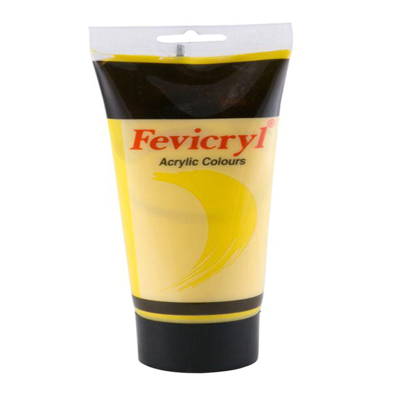 Fevicryl Acrylic Colours, Yellow orchre 200ml