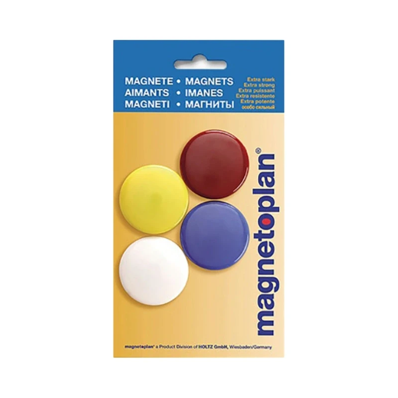 ignal Magnet - 40 mm (Pack of 4) - Assorted Color