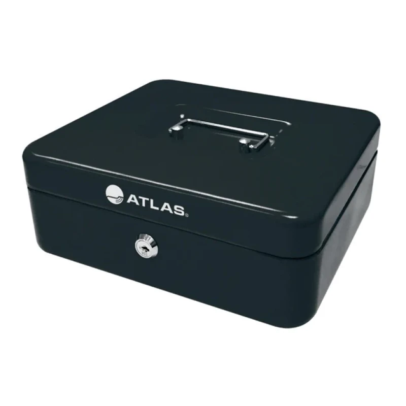 Atlas Cash Box 10 Inches – Black -AS-CB-2502- BK