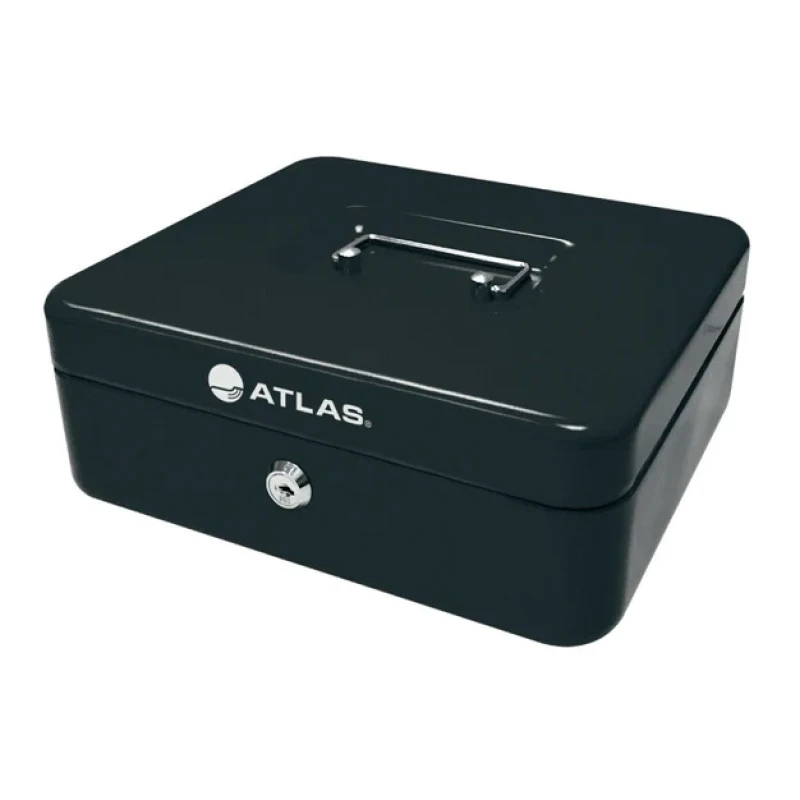 Atlas Cash Box 8 Inches – Black AS-CB-2001-BK