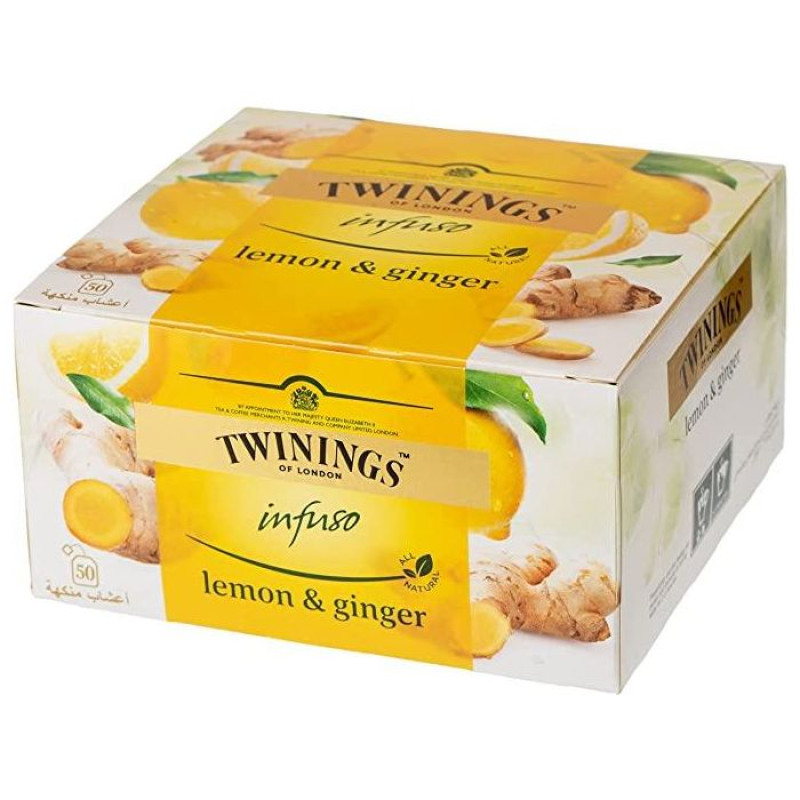 Twinings Infuso Lemon and Ginger-50pcs