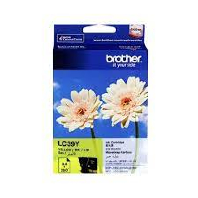 Brother LC39 Yellow Ink Cartridge - LC39Y